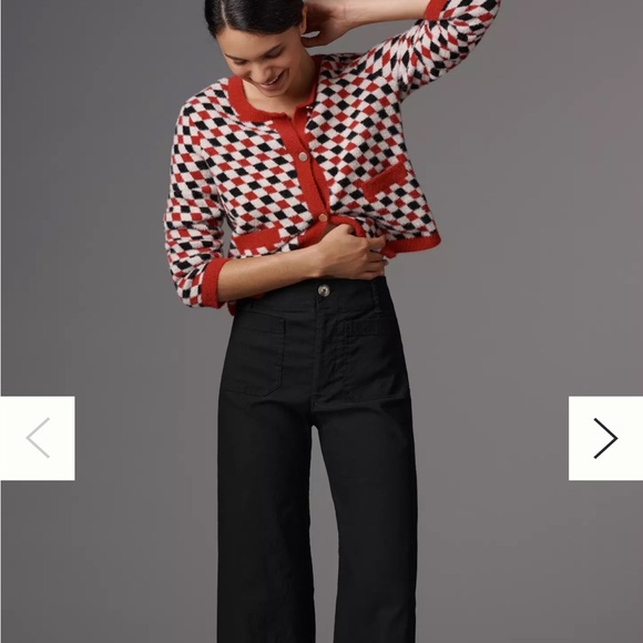 Anthropologie Pants - Maeve Colette High-Rise Wide-Leg Pants